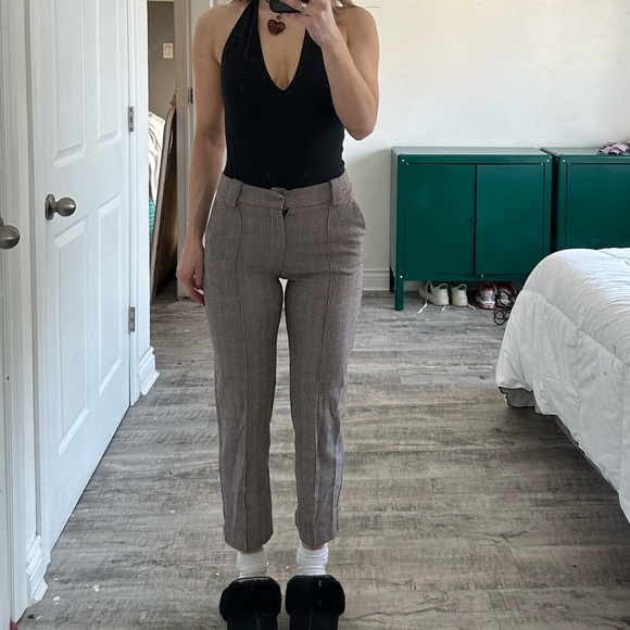 Zara Tweed Trafaluc Pants - Picture 3 of 8